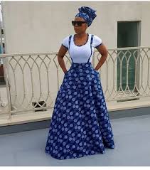 Reny S Wedding Traditional Outfits For African Women Reny Styles Latest African Fashion Dresses Shweshwe Dresses African Fashion Modern