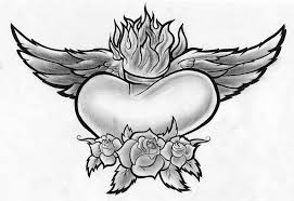 The spruce / wenjia tang take a break and have some fun with this collection of free, printable co. Hearts With Wings Cliparts Co Coloring Library