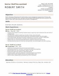 Senior Staff Accountant Resume Samples Qwikresume