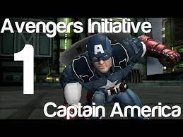 Avengers Initiative - Captain America Gameplay Playthrough Part 1 ...