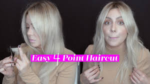 Near the face, you should have graded and smooth layers. Diy At Home Soft Long Layer Haircut Youtube