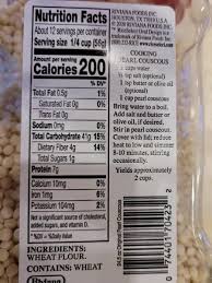 Maybe you would like to learn more about one of these? Israeli Couscous Nutritional Information