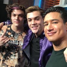 Nice to have my buddies @EthanDolan & @GraysonDolan come through today... #Ethan  #Grayson #DolanTwins