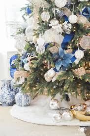 Blue shades stand out on everything from your christmas tree to pine cone decorations. Parade Of Christmas Trees 2016 Kelley Nan