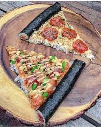 Pizza Sushi Recettes De Cuisine Nourriture Delicieuse Recette Sushi Maison