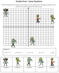 Though that is the status quo these days. Graphing Lines And Killing Zombies Solving Systems Of Equations By Graphing Zombies By Students Practice Graphing Linear Inequalities