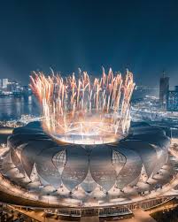 Working Hard In Preparation For Hangzhou 2022 Asian Games We Can T Wait For The Big Event To Be Held Here At Hangzhou Olymp China Architecture Hangzhou China