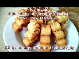 Aneka citra snack foodhall in indonesia: Ide Jualan Hanya 2 Bahan Tanpa Bahan Tanbahan Jual Rp 1000an Untung Maksimal Youtube