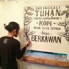 17 Lukisan Dinding Cafe Simple 70 Gambar Desain Gambar Tembok Cafe Yang Bisa Anda Contoh Download Wall Painting Worth Rupia Di 2020 Lukisan Dinding Mural Lukisan