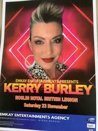 Kerry Burley is our singer