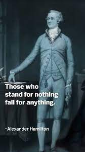 if you stand for nothing what do you fall for hamilton > Purchase - 63%