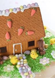 Our gingerbread house kit makes assembly simple, so that you can spend all your time on the fun. Fun Food Tutorial Easter Gingerbread House