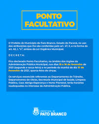 Esta página contiene un calendario nacionales de todos los días feriados de 2021 en panamá. Prefeitura Informa Sobre Ponto Facultativo No Feriado De Carnaval Municipio De Pato Branco