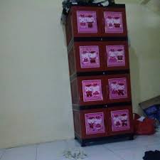 495 x 399 x 1138 mm. Lemari Plastik Airoplast 4 Susun Harga Nego Perabotan Rumah Di Carousell
