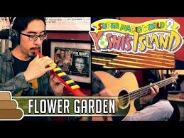 Koji Kondo Flower Garden Super Mario World 2 Yoshi S Island Youtube Super Mario World Super Mario Flower Garden