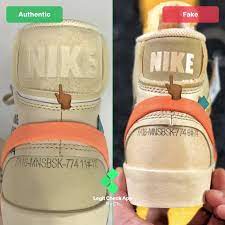 Step 4: Analyze The Rear “Nike” Text | Off White Blazer, White Nikes, White  Blazer