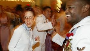 Military men donate time as prom escorts