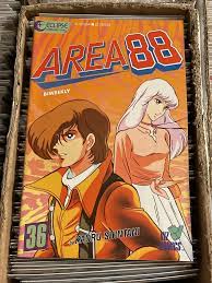 AREA 88 #36 KAORU SHINTANI VIZ ECLIPSE COMICS 1988 anime manga action  adventure | eBay