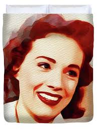 Young Julie Andrews, Movie Star Bath Towel by Esoterica Art Agency