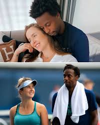 Gael Monfils spotted in the stands supporting his wife Elina Svitolina 🫶