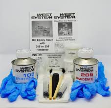 West System 105 K Glass Fibre Boat Repair Kit Updated Epoxycraft