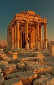A Hermit Praying In The Ruins Of A Roman Temple Temple Of Bel Shamin Palmyra Syria By Michal Bosina Ancient Architecture Palmyra Ancient Ruins