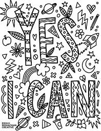 Get this quote as a free download to colour and stick somewhere as a daily reminder. Yes I Can Coloring Page Free Printable Coloring Pages For Kids