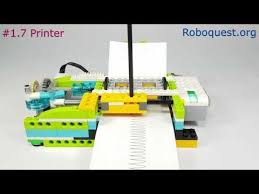 Model 1 7 Printer Wedo 2 0 By Roboquest Org Youtube Lego Proekty Robototehnika Lego