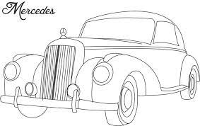 Keep your kids busy doing something fun and creative by printing out free coloring pages. Vintage Cars Colouring Pages Coloring Library