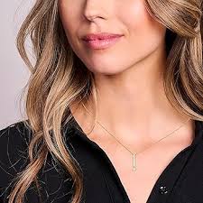 Collier Invisible Avec Diamant