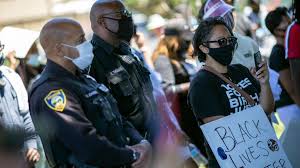 Thomas didn't feel like going to the party. George Floyd Death What Us Police Officers Think Of Protests Bbc News