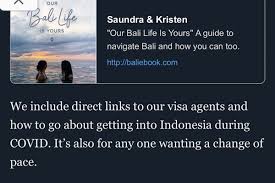 Four australians are being deported from indonesia after allegedly taking part in a mr baxter, ms hellyer and ms cobbold will fly from bali to sydney tonight, while ms davidson will fly out on thursday. When Complimenting Bali For Being Queer Friendly Gets You Deported Agenda
