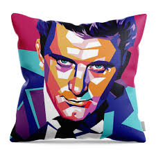 Kirk Douglas Throw Pillow