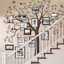 Staircase Family Tree Wall Decal In 2020 Family Tree Painting Family Tree Mural Tree Wall Decal