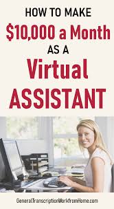 How To Make 10 000 A Month As A Virtual Assistant Work From Home Jobs Online Jobs Side Hustles Virtual Assistant Virtual Assistant Services Virtual Assistant Jobs