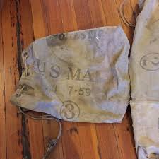 Vintage Canvas Us Mail Bag Vintage Postman S Bag Vintage Canvas Canvas Postman Bag