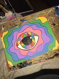 Clique Sur L Epingle Pour Plus De Dessins Hippies Trippy Painting Art Painting Hippie Painting Image of 50 best aesthetic d images drawings art drawings sketches. trippy painting