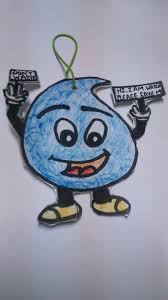 Save Water Bookmark Water Crafts Preschool Save Water Drawing How To Make Bookmarks
