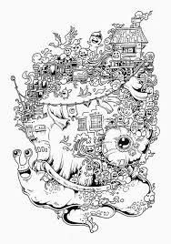Doodle Invasion Drawings Doodle Art Designs Coloring Books Coloring Pages
