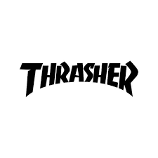 Black And White Brand Stickers Thrasher Logo Vinyl Decal Sticker Brand Stickers Vans Stickers Clothing Brand Logos