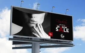 Outdoor Advertisement Hoarding Billboard Free Mockup Billboard Mockup Outdoor Advertising Hoarding Design