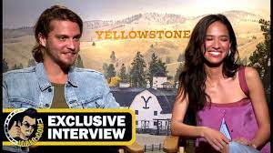 'yellowstone' isn't luke grimes' first rodeo. Luke Grimes And Kelsey Asbille Yellowstone Interview Joblo Com Exclusive Youtube