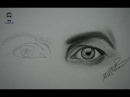 تعلم رسم العيون تخطيط وتظليل العين بشكل بطيء How To Draw Eyes Youtube Eye Drawing Pencil Portrait Portrait Drawing