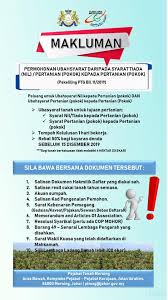 Cukai tanah literally translates to 'land tax', which is a tax levied on the land that's in use upon whoever is using it. Pengumuman Sukacita Dimaklumkan Pejabat Tanah Mersing Facebook