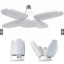 Light bulb replacement tips whether you're looking to update the light bulbs that came with your ceiling fan, or you're shopping for. 60w Ceiling Led Bulb Fan Blade Four Leaf Lamp Led Lights Shopee Philippines