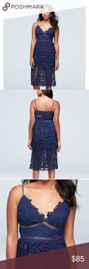 Barlot Sonya Lace Cocktail Navy Dress Bardot Sonya Lace Cocktail Dress Usa Size 4 Xs Uk Size 8 Brand New With Tags Navy Floral Lace A Line Cocktail Dress Navy Dress Floral
