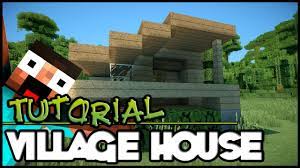 Minecraft villages are automatically generated areas that contain a variety of buildi. Minecraft Tutorial Hd Simple Village House Youtube