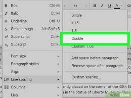 Learn how to change google text formatting here. 3 Ways To Double Space In Google Docs Wikihow