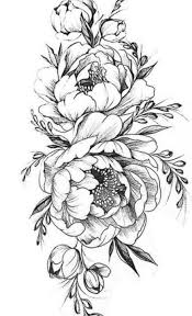 If you are a woman who is fascinated with this lovely flower and wants to have it tattooed on the skin, here are some ideas for you. 55 Ideas Tattoo Flower Peony Tattoo Peony Flower Tattoos Peony Drawing Japanese Flower Tattoo