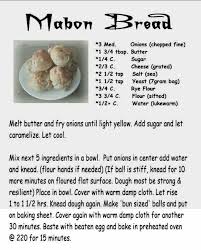 Mabon Bread Kitchen Hearth Witchery Bos Kitchen Witch Recipes Wicca Recipes Kitchen Witch